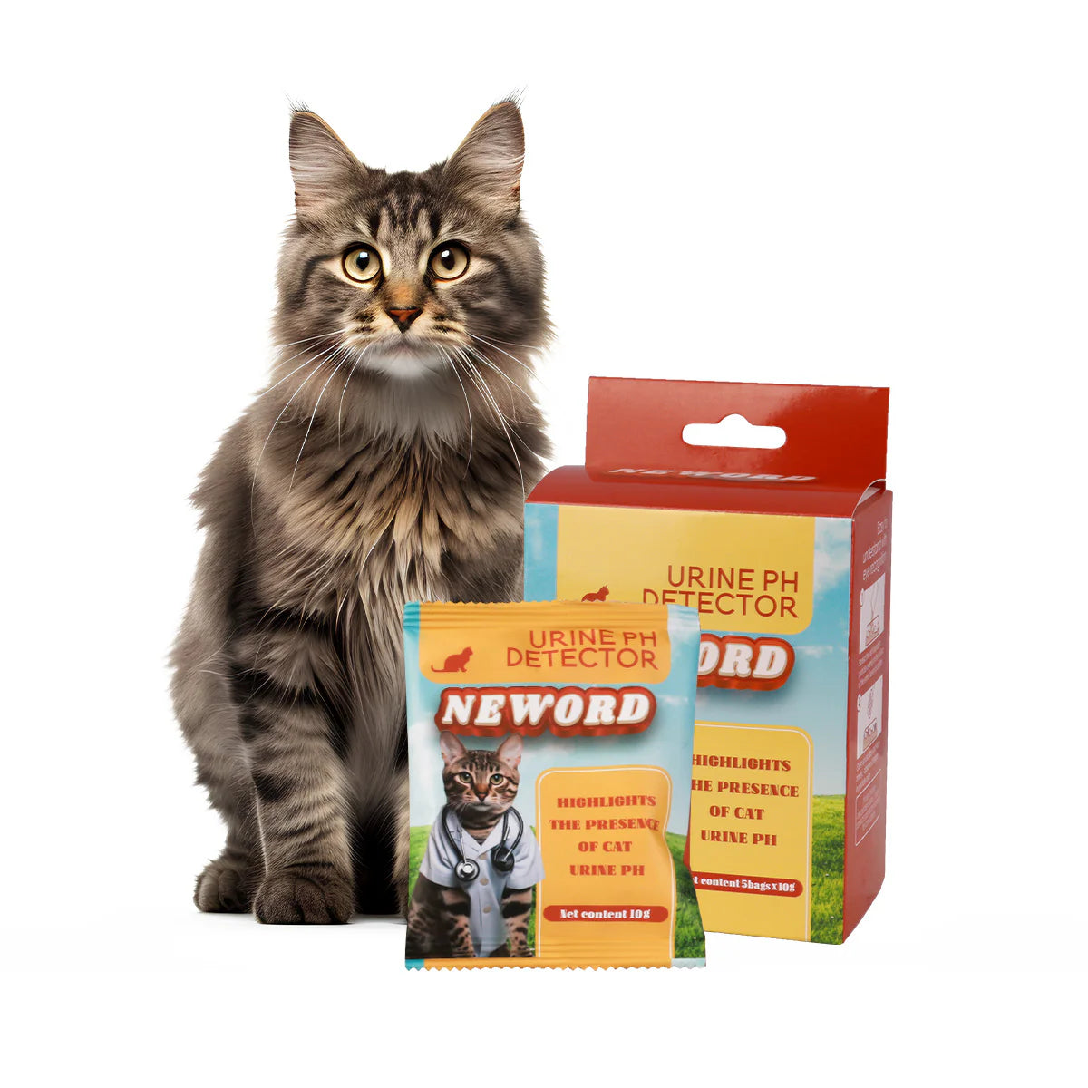 Pet Cat Litter Self Checking Particles