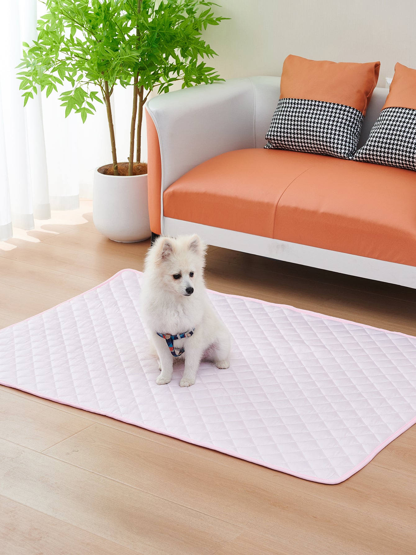 Dog Pillow Pet Summer Cooling Mat and Sleeping Pad Waterproof Pet Cooling Mat for Cat Dog Keep Cooling Supplies Self Cooling Mat