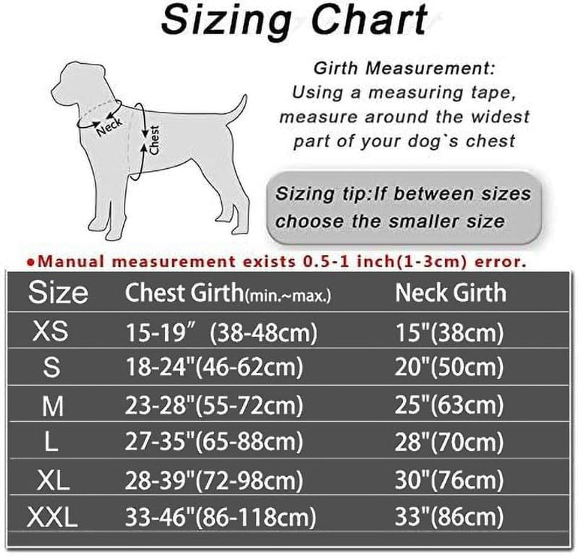 Dog Harness,No-Pull Service Dog Harness with Handle Adjustable Outdoor Pet Dog Vest 3M Reflective Nylon Material Vest for Breeds,Easy Control for Small Medium Large Dogs