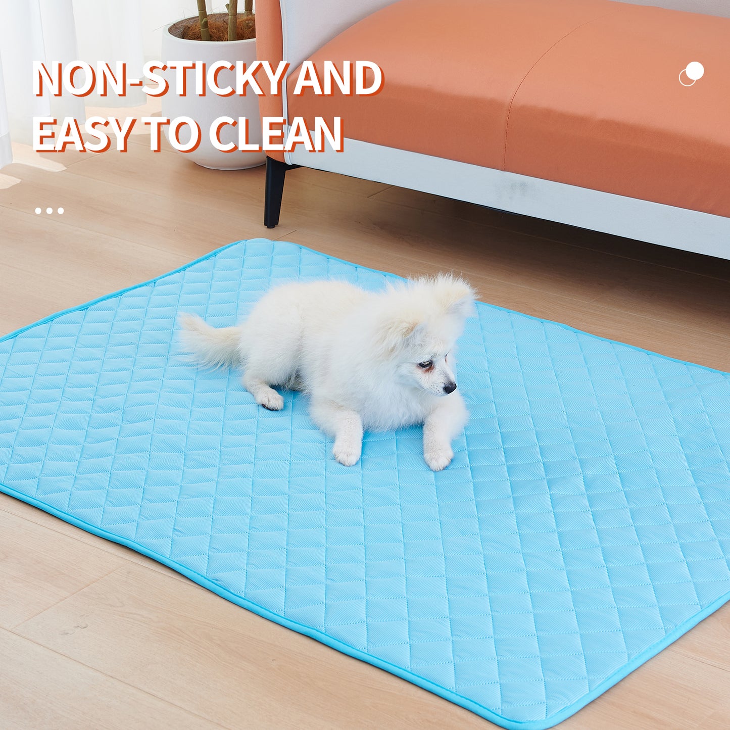 Dog Pillow Pet Summer Cooling Mat and Sleeping Pad Waterproof Pet Cooling Mat for Cat Dog Keep Cooling Supplies Self Cooling Mat