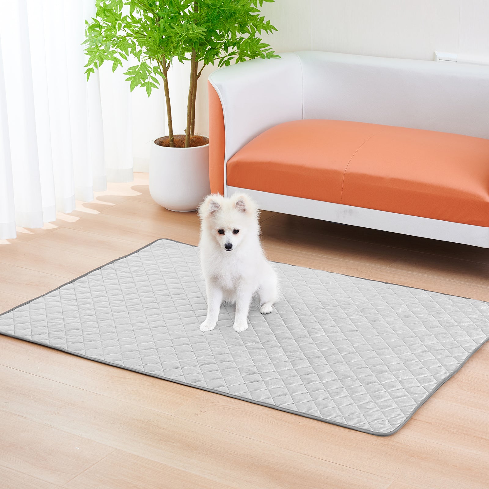 Dog Pillow Pet Summer Cooling Mat and Sleeping Pad Waterproof Pet Cooling Mat for Cat Dog Keep Cooling Supplies Self Cooling Mat