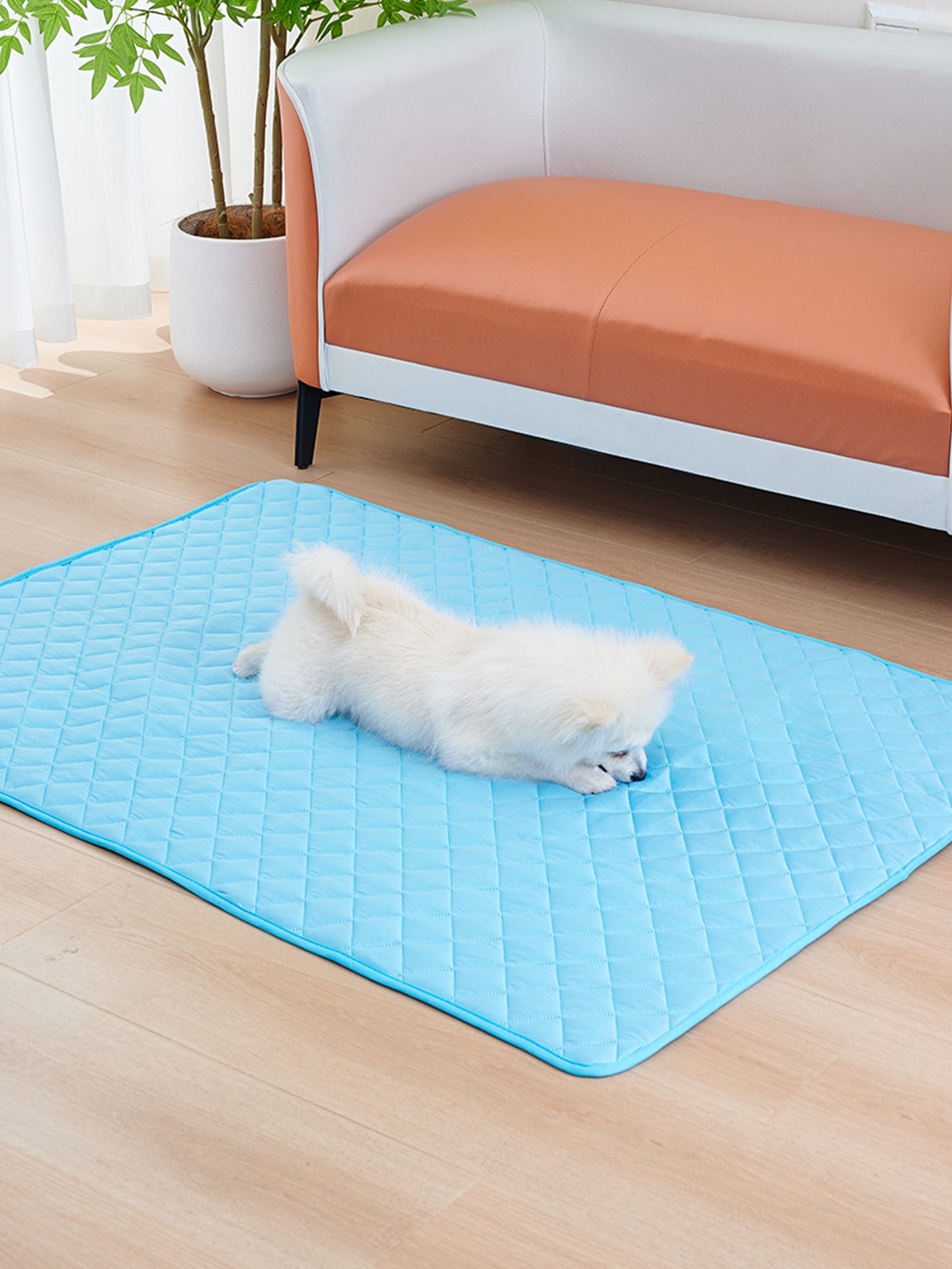 Dog Pillow Pet Summer Cooling Mat and Sleeping Pad Waterproof Pet Cooling Mat for Cat Dog Keep Cooling Supplies Self Cooling Mat
