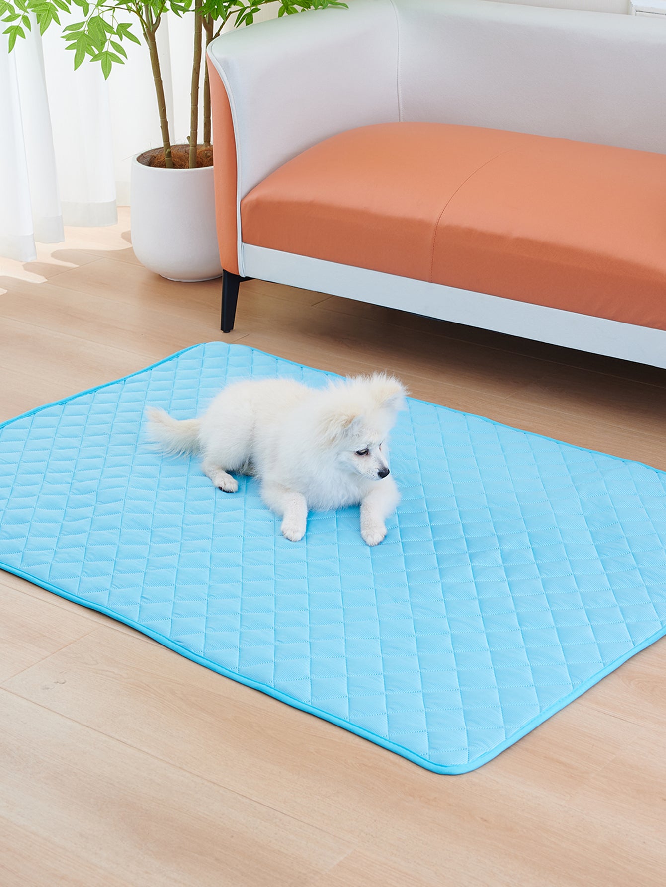 Dog Pillow Pet Summer Cooling Mat and Sleeping Pad Waterproof Pet Cooling Mat for Cat Dog Keep Cooling Supplies Self Cooling Mat